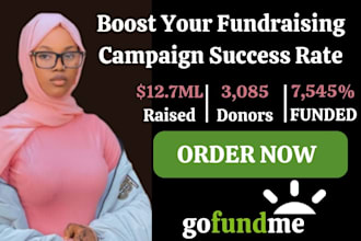run effective charity website crowdfunding promotion gofundme campaign donations