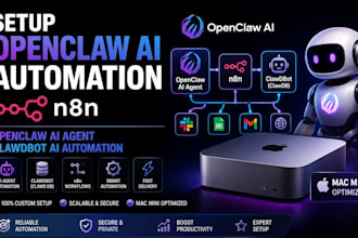 setup openclaw ai automation n8n openclaw ai agent clawdbot ai automation mac