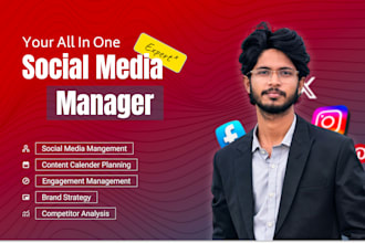 be your social media manager and content designer