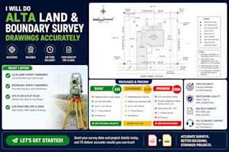 do alta land, boundary  survey drawing accurately