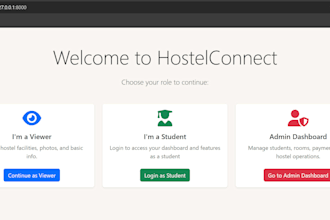 full stack django web application with admin dashboard