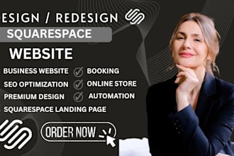 be professional squarespace designer custom squarespace website design