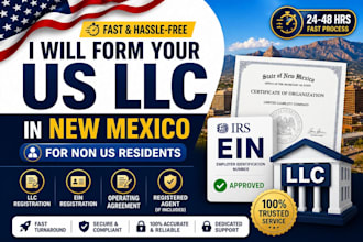 form your US llc in new mexico for non US resident
