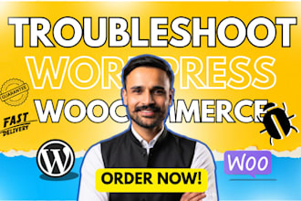 fix and troubleshoot woocommerce issues, errors, bugs