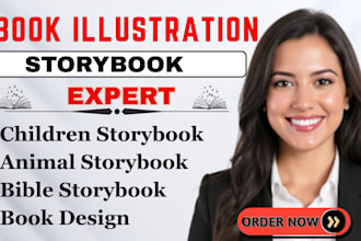 kids bible story book american storybook children manga book animal illustration