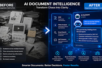build ai document chatbot with ocr for PDF, video, audio