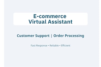 handle your customer support and orders