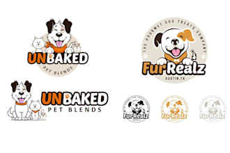 design custom pet logo design dog, cat, animal branding for you