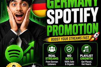 do german spotify music promotion, germany spotify promotion