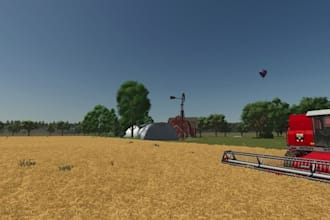 create a custom savegame and fully built farm for farming simulator, fs22, fs25