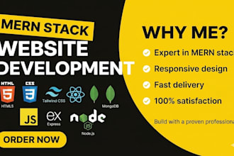 develop custom full stack web applications using mern stack