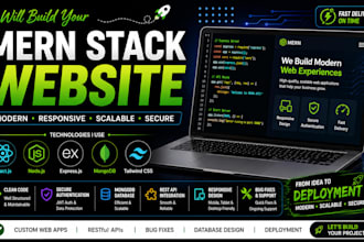 build a responsive mern stack web application using react node mongodb