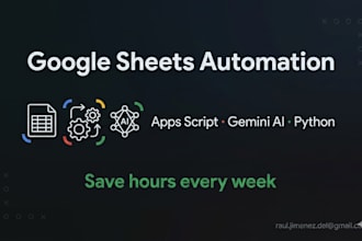 automate your google sheets workflows with apps script and ai