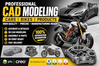 create high quality cad models for automotive and product design