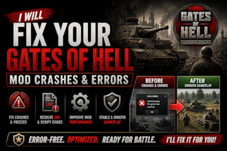 fix your gates of hell mod crashes and errors