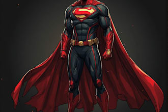 you a superhero character