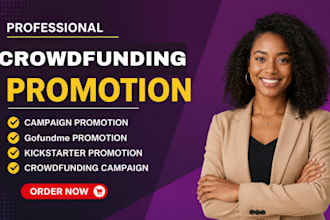 create and promote your crowdfunding campaign with proven strategy for donation
