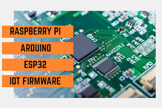 do custom raspberry pi iot projects, arduino and esp projects