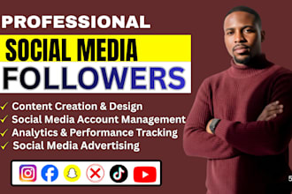 do increase  social media followers