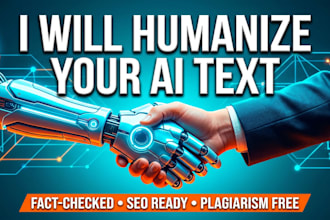 edit, fact check, and humanize your ai generated content