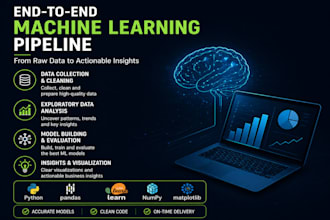 build an end to end machine learning pipeline for your data