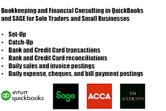 do quickbooks online monthly bookkeeping, set up, and clean up