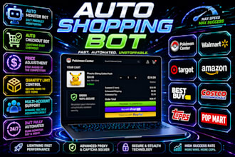 do walmart bot target bot amazon superfast pokemon items bot auto purchase bot
