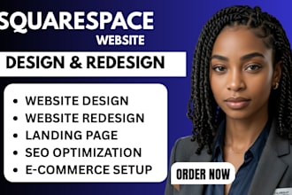 squarespace website design, squarespace website redesign squarespace landing pa