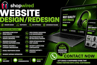 build a shopwired website redesign shopwired website design shopwired website