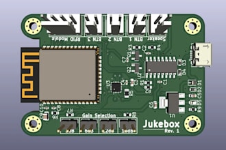 wearable iot pcb prototype with esp32 bluetooth and compact layout