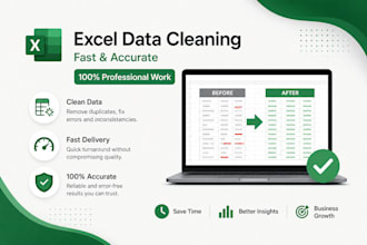 clean, format and fix messy excel data fast and accurately