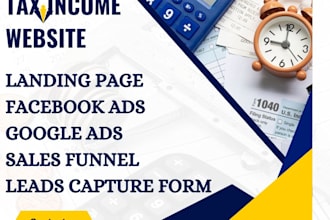 generate income tax leads, tax preparation leads and tax leads