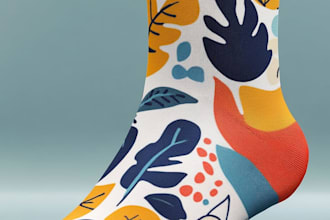 unique socks design and patterns