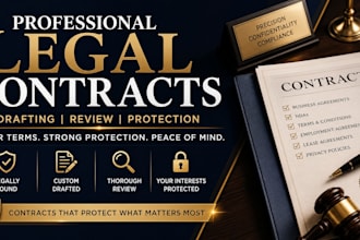 write and draft business agreements, employment contracts, and lease agreements