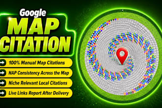 do 50,000 google maps citations for gmb ranking