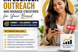 do influencer outreach and manage creators for your brand