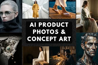 create ai product photos, concept art and brand visuals