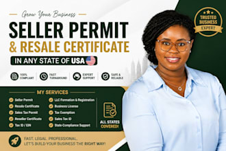 get resale certificates and seller permits in all US states
