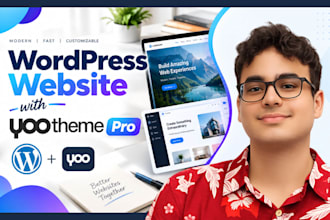 wordpress yootheme website design, yootheme template for wordpress