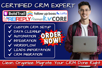 boldtrail follow up boss lofty crm kvcore rei reply real estate crm integration