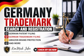 file your germany trademark, patent, copyright and protect your brand in germany