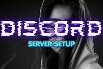 create a professional discord server setup