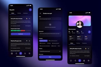 develop self improvement app, ai skill development app goal tracking mobile app
