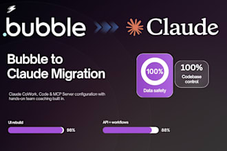 migrate bubble io to claude code website