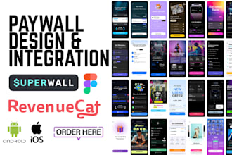 design high converting paywall revenuecat superwall integration