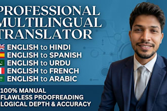 provide professional translation in multiple languages