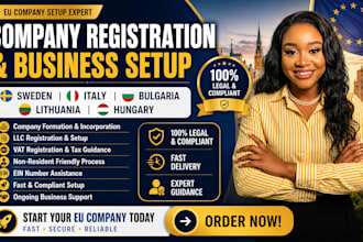 sweden italy bulgaria lithuania hungary company registration eu setup