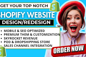 do shopify expert redesign store printify ecommerce etsy