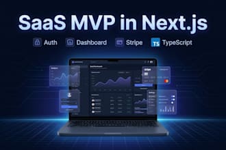 build a nextjs saas mvp with authentication and dashboard