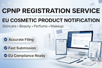 submit your skincare, beauty, or perfume products to cpnp portal